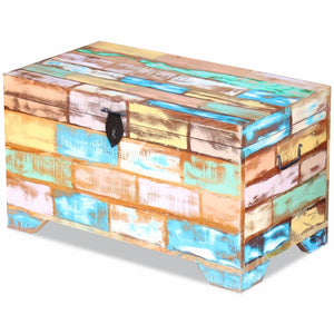 vidaXL Storage Chest Solid Reclaimed Wood-3