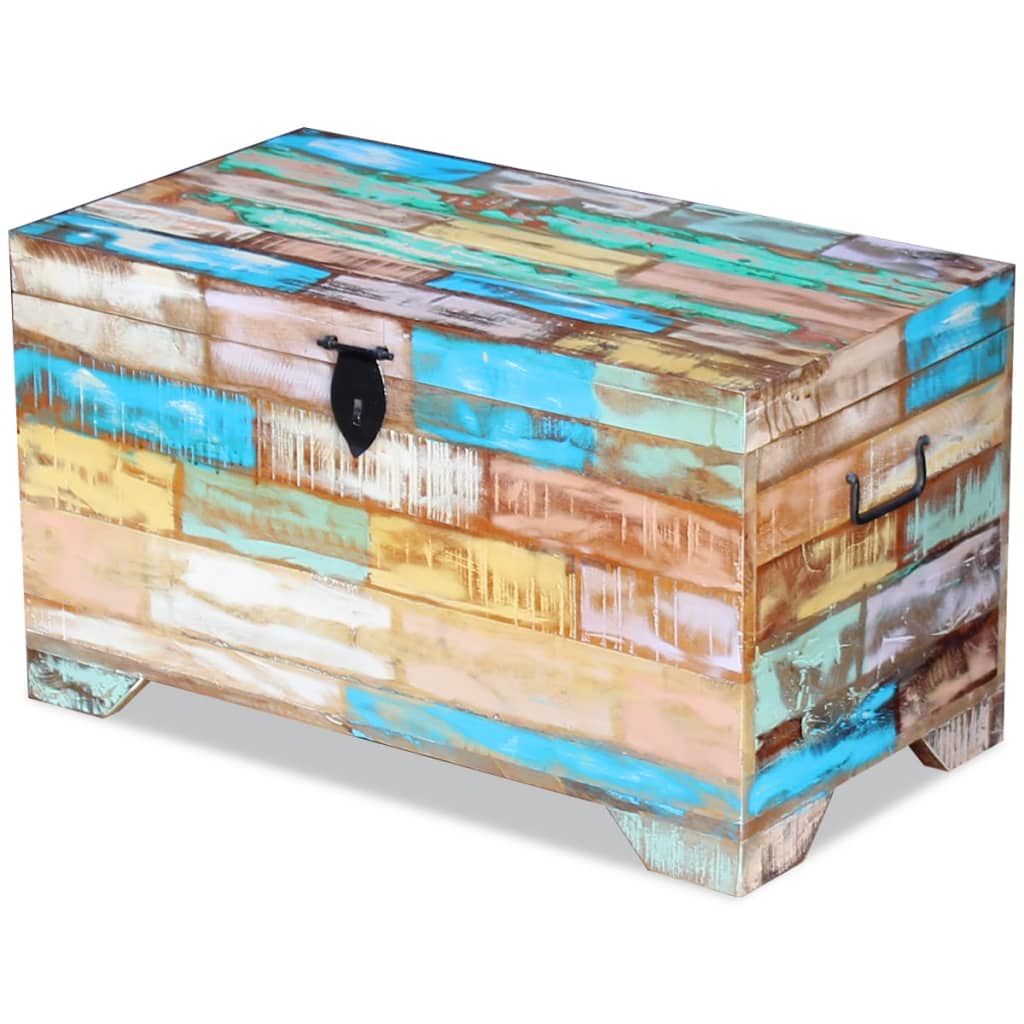 vidaXL Storage Chest Solid Reclaimed Wood-5