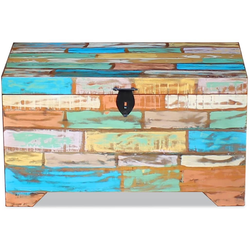 vidaXL Storage Chest Solid Reclaimed Wood-7