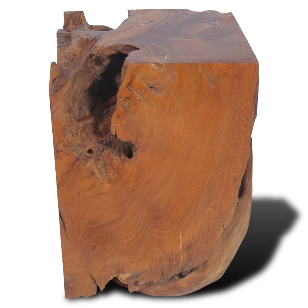 vidaXL Stool Solid Teak Wood-6