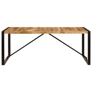 vidaXL Dining Table 78.7"x39.4"x29.5" Solid Mango Wood-1