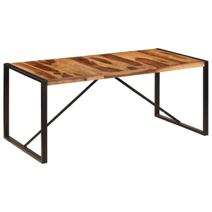 vidaXL Dining Table 70.9"x35.4"x29.5" Solid Sheesham Wood-6