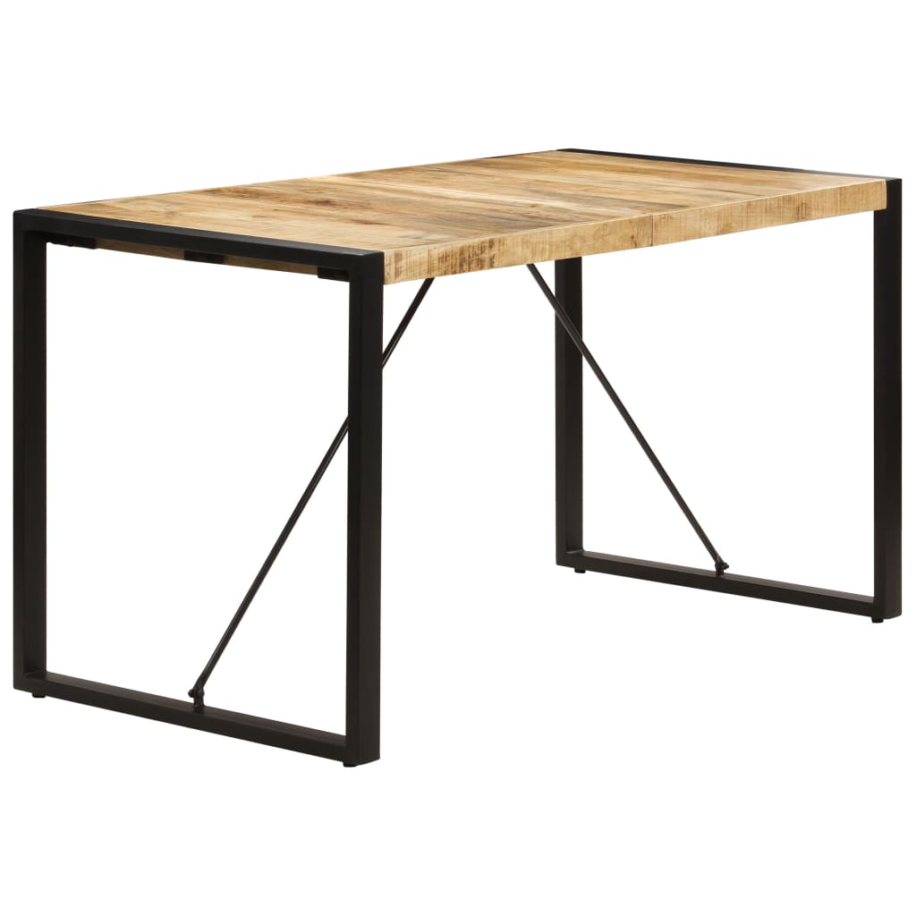 vidaXL Dining Table 55.1"x27.6"x29.5" Solid Mango Wood-1