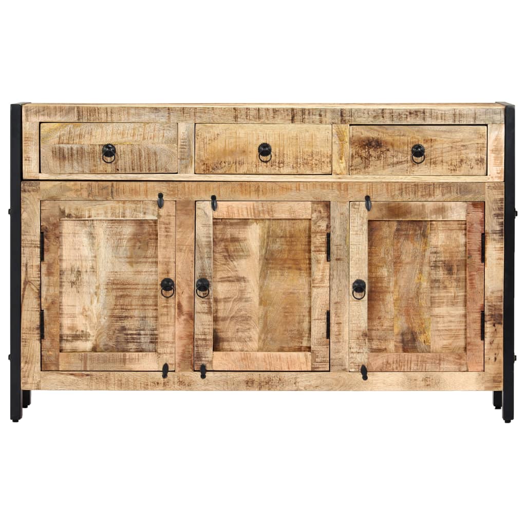 vidaXL Sideboard 47.2"x13.8"x29.9" Solid Mango Wood-4