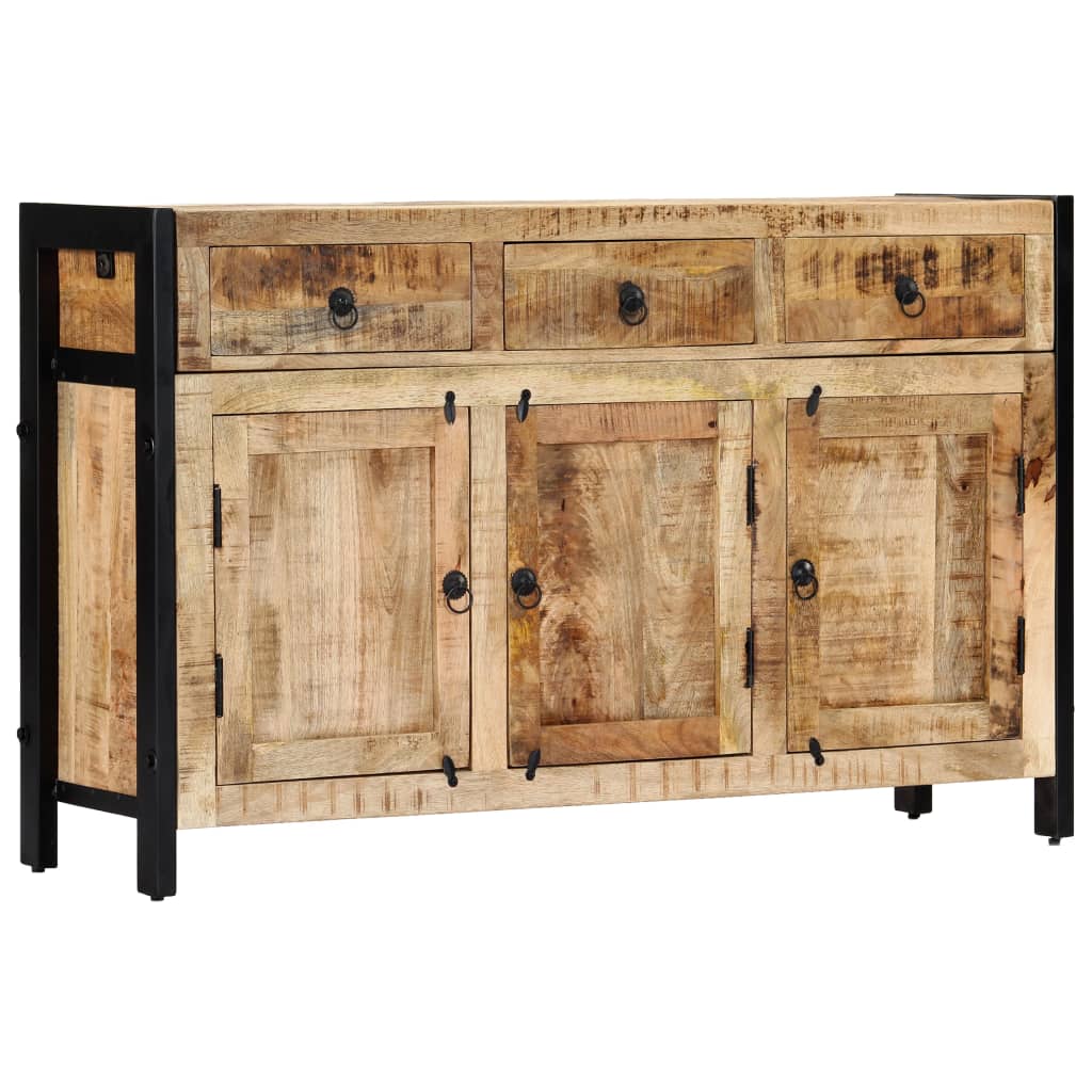 vidaXL Sideboard 47.2"x13.8"x29.9" Solid Mango Wood-10