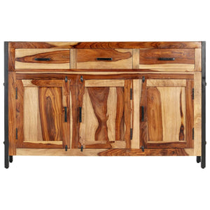 vidaXL Sideboard 47.2"x13.8"x29.5" Solid Sheesham Wood-3