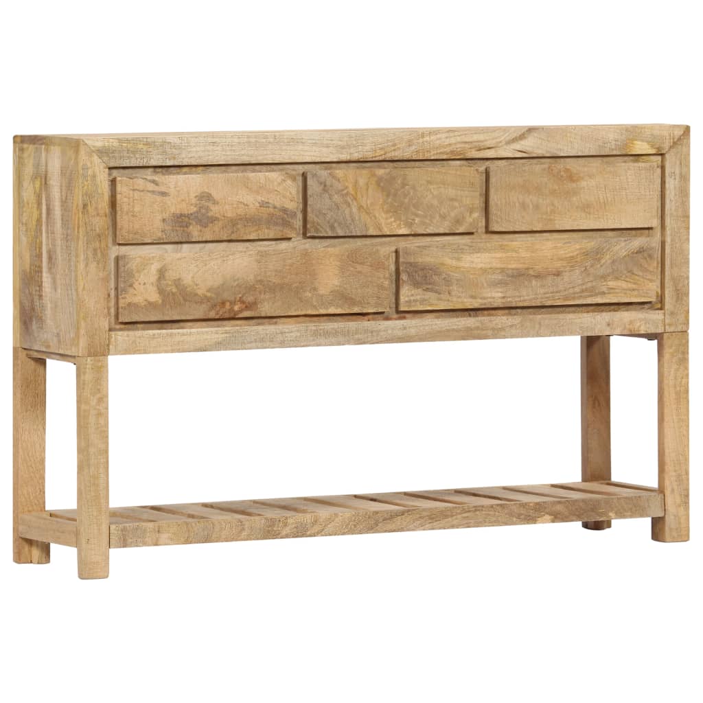 vidaXL Sideboard 47.2"x11.8"x29.5" Solid Mango Wood-0