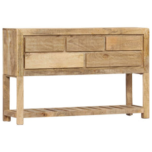 vidaXL Sideboard 47.2"x11.8"x29.5" Solid Mango Wood-10