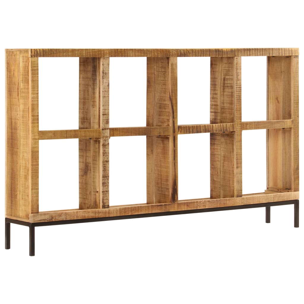 vidaXL Sideboard 63"x9.8"x37.4" Solid Mango Wood-7