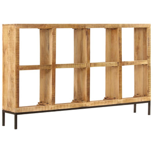 vidaXL Sideboard 63"x9.8"x37.4" Solid Mango Wood-8