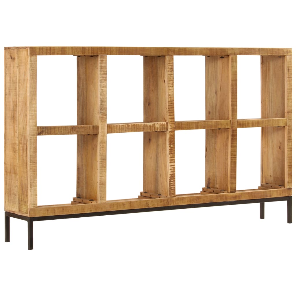 vidaXL Sideboard 63"x9.8"x37.4" Solid Mango Wood-9