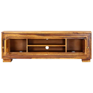 vidaXL TV Stand 46.5"x11.8"x15.7" Solid Wood Sheesham-6