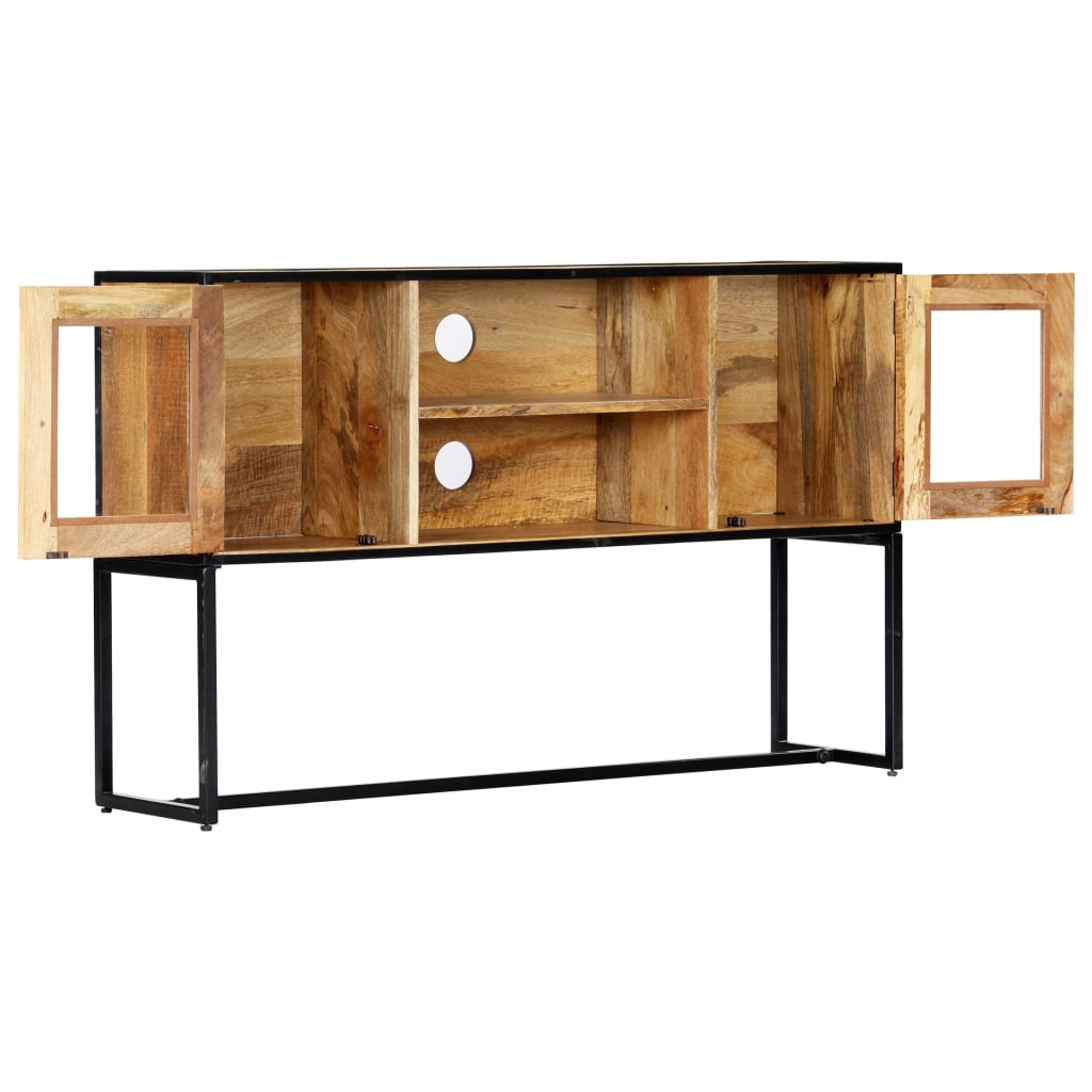 vidaXL TV Stand 47.2"x11.8"x29.5" Solid Wood Reclaimed-3