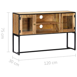 vidaXL TV Stand 47.2"x11.8"x29.5" Solid Wood Reclaimed-8