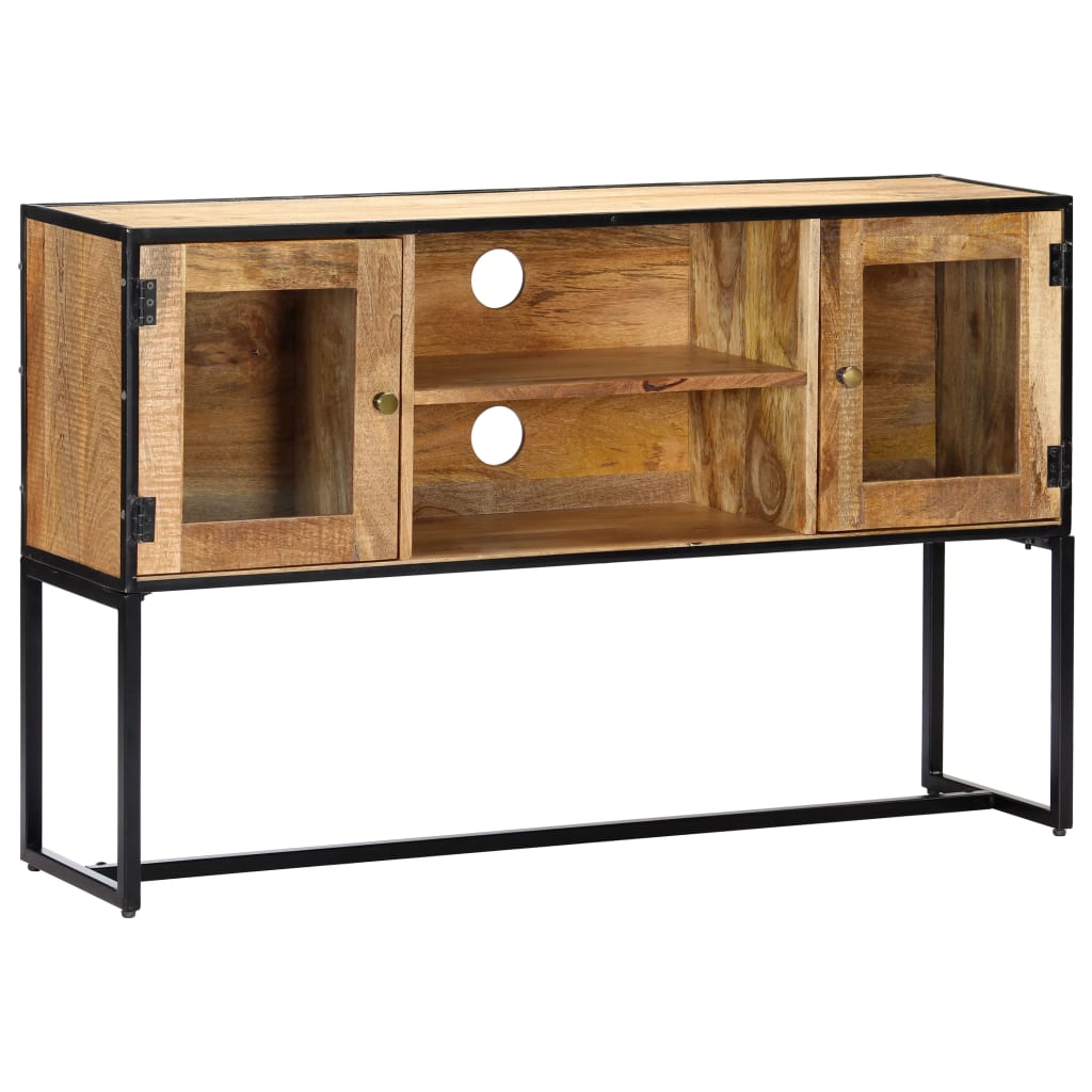 vidaXL TV Stand 47.2"x11.8"x29.5" Solid Wood Reclaimed-9