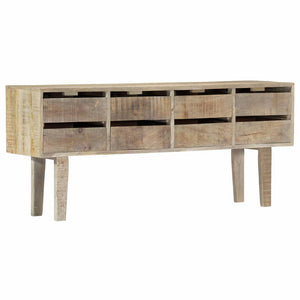 vidaXL Sideboard 55.1"x11.8"x23.6" Solid Mango Wood-0