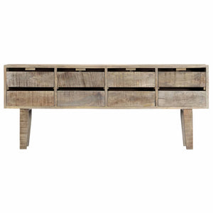 vidaXL Sideboard 55.1"x11.8"x23.6" Solid Mango Wood-2