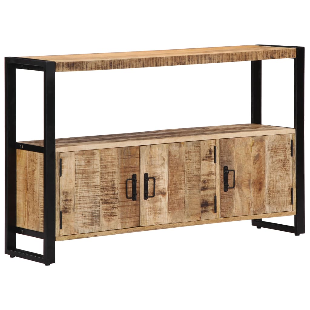 vidaXL Side Cabinet 47.2"x11.8"x29.5" Solid Mango Wood-0