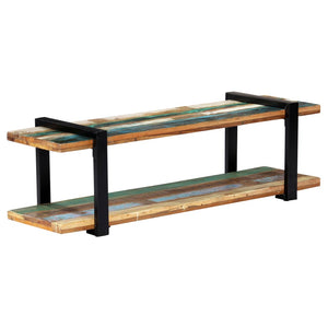 vidaXL TV Stand 51.2"x15.7"x15.7" Solid Wood Reclaimed-0