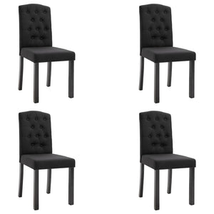 vidaXL Dining Chairs Accent Side Chair with Solid Wood Legs for Kitchen Fabric-29