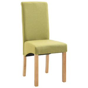 vidaXL Dining Chairs Accent Upholstered Side Chair with Wood Frame Fabric-52
