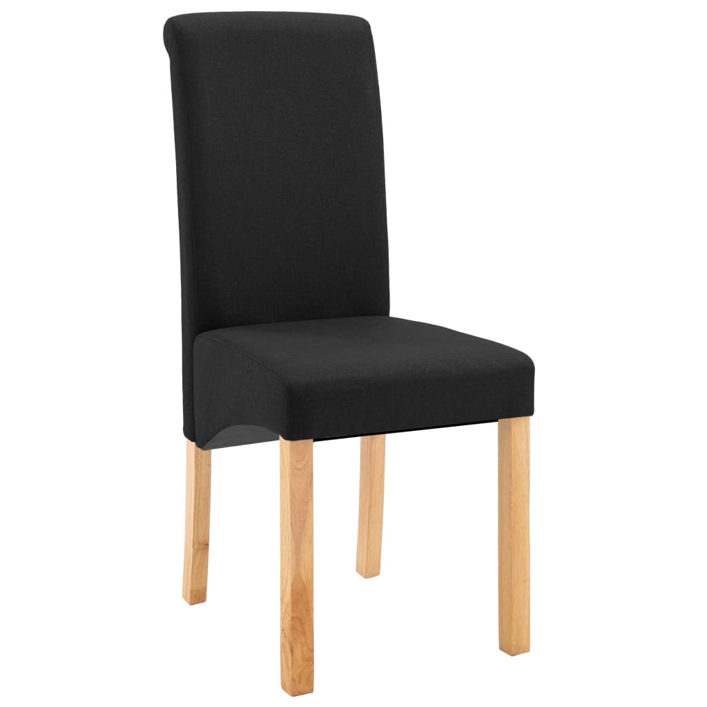 vidaXL Dining Chairs Accent Upholstered Side Chair with Wood Frame Fabric-55