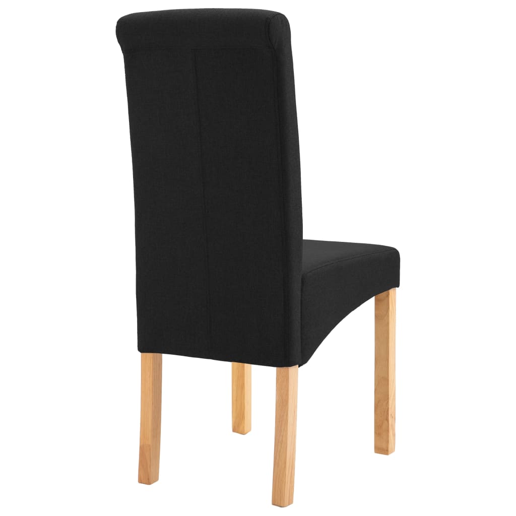 vidaXL Dining Chairs Accent Upholstered Side Chair with Wood Frame Fabric-85