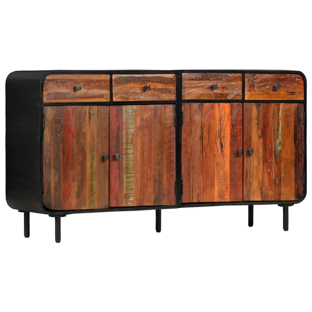 vidaXL Sideboard Solid Reclaimed Wood 55.1"x13.8"x29.9"-0