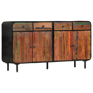 vidaXL Sideboard Solid Reclaimed Wood 55.1"x13.8"x29.9"-11