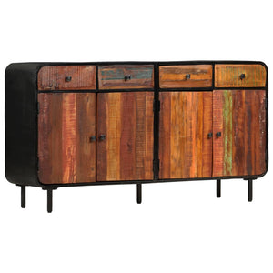 vidaXL Sideboard Solid Reclaimed Wood 55.1"x13.8"x29.9"-10