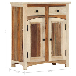 vidaXL Side Cabinet 23.6"x11.8"x29.5" Solid Reclaimed Wood-6