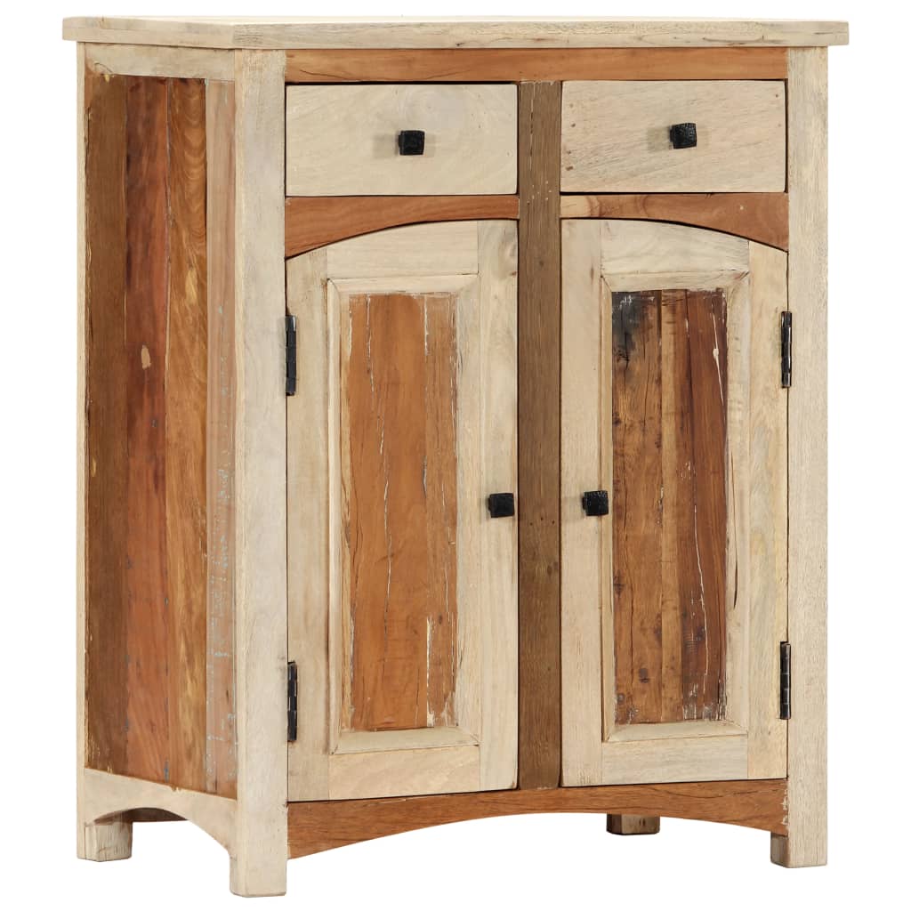 vidaXL Side Cabinet 23.6"x11.8"x29.5" Solid Reclaimed Wood-8