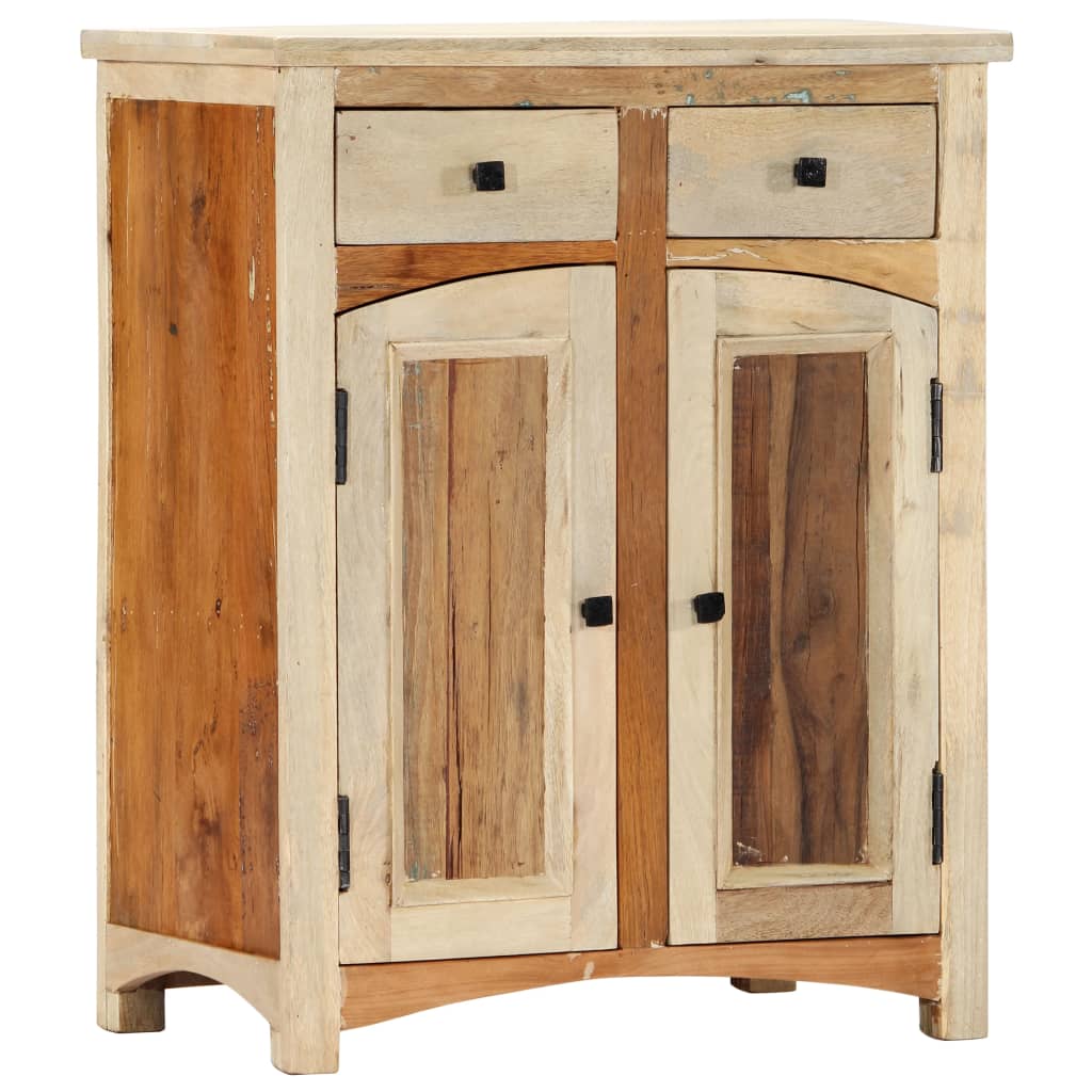 vidaXL Side Cabinet 23.6"x11.8"x29.5" Solid Reclaimed Wood-9