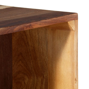 vidaXL Highboard 15.7"x12.6"x48" Solid Reclaimed Wood-4