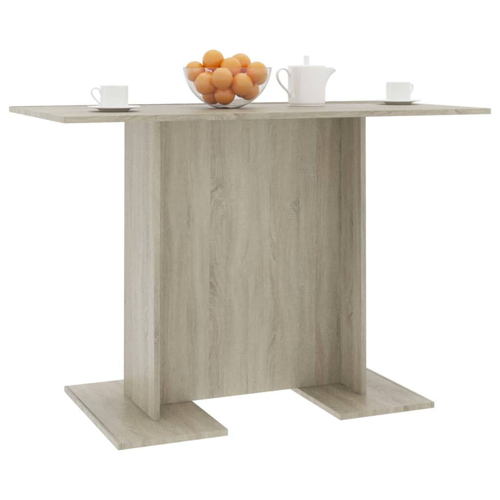 vidaXL Dining Table Kitchen Table Dining Room Dinner Table Engineered Wood-14