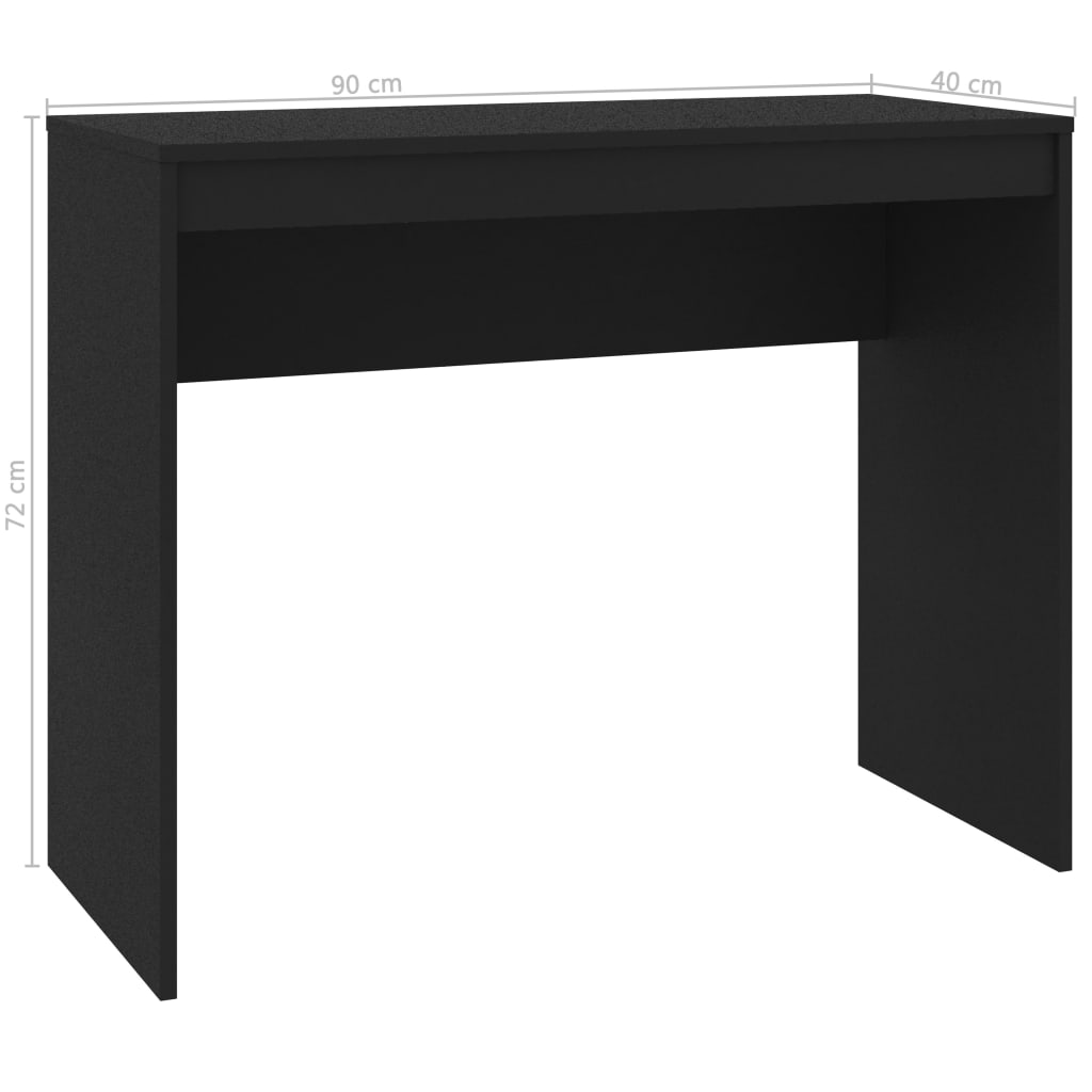 vidaXL Desk Home Office Standing Computer Workstation Table Engineered Wood-28
