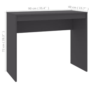 vidaXL Desk Home Office Standing Computer Workstation Table Engineered Wood-10