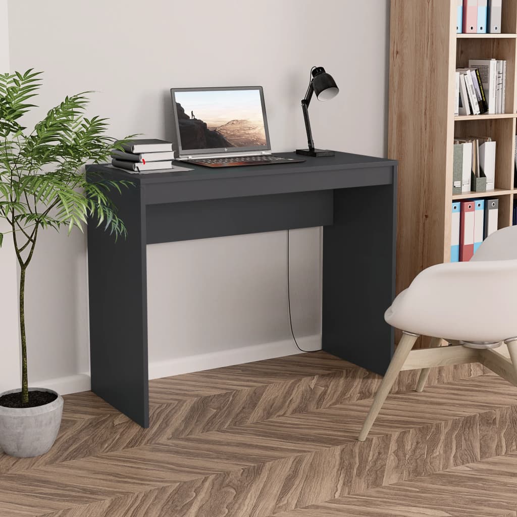 vidaXL Desk Home Office Standing Computer Workstation Table Engineered Wood-49