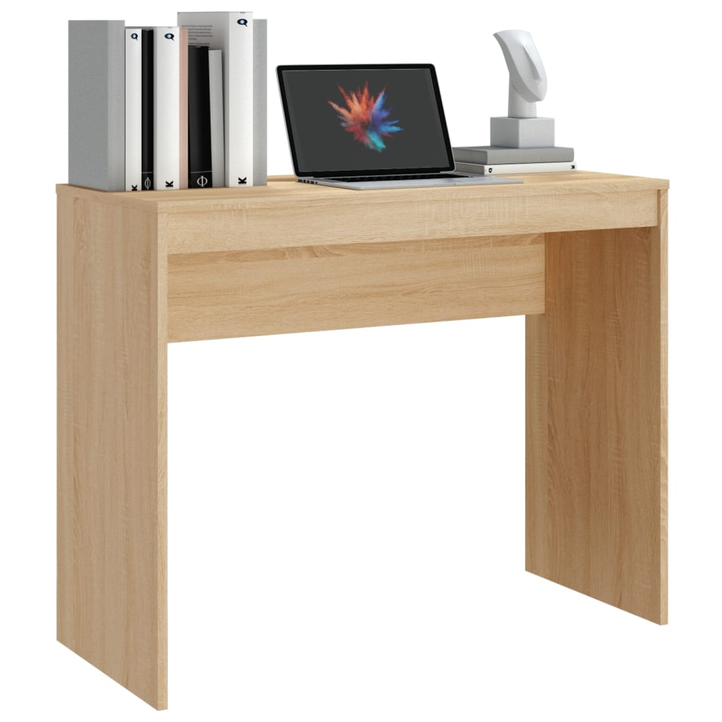 vidaXL Desk Home Office Standing Computer Workstation Table Engineered Wood-41