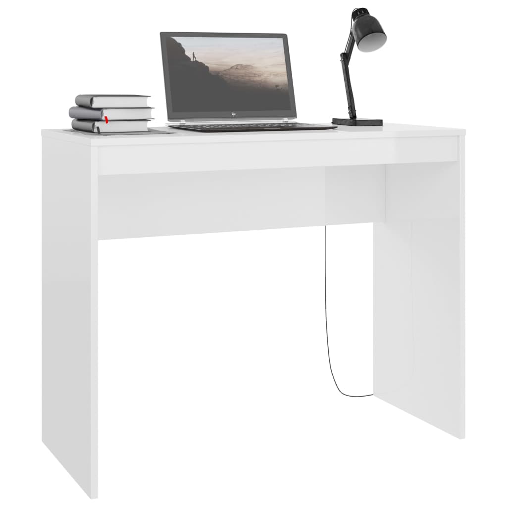 vidaXL Desk Home Office Standing Computer Workstation Table Engineered Wood-13
