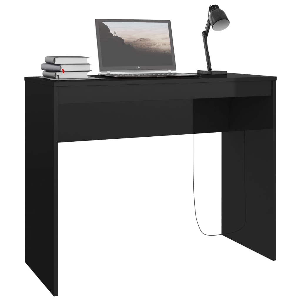 vidaXL Desk Home Office Standing Computer Workstation Table Engineered Wood-17