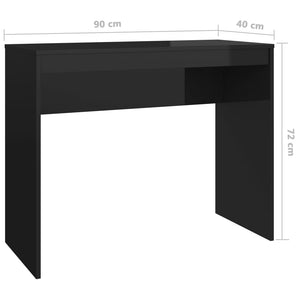 vidaXL Desk Home Office Standing Computer Workstation Table Engineered Wood-38