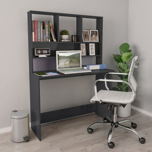 vidaXL Desk Computer Desk Workstation Table for Living Room Engineered Wood-32