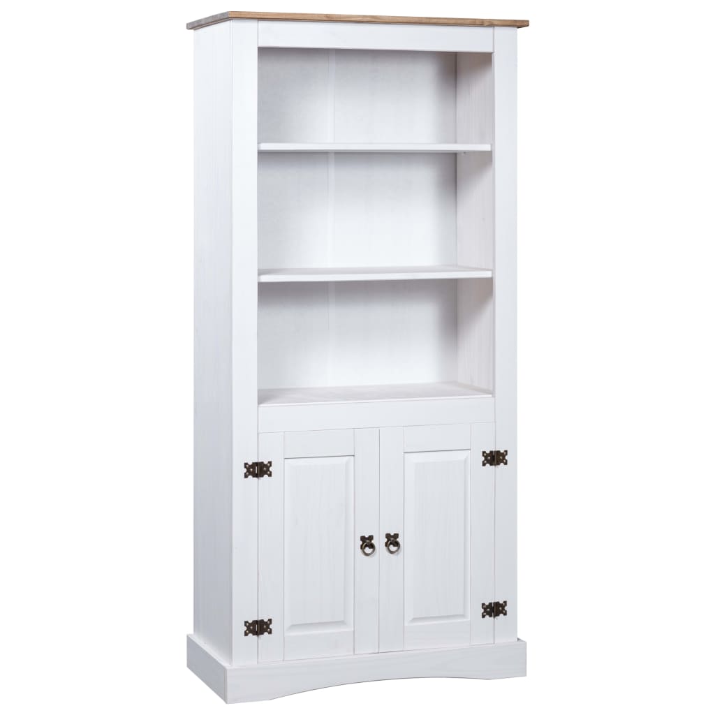 vidaXL Kitchen Cabinet Buffet Cupboard Storage Cabinet with Doors Mexican Pine-0