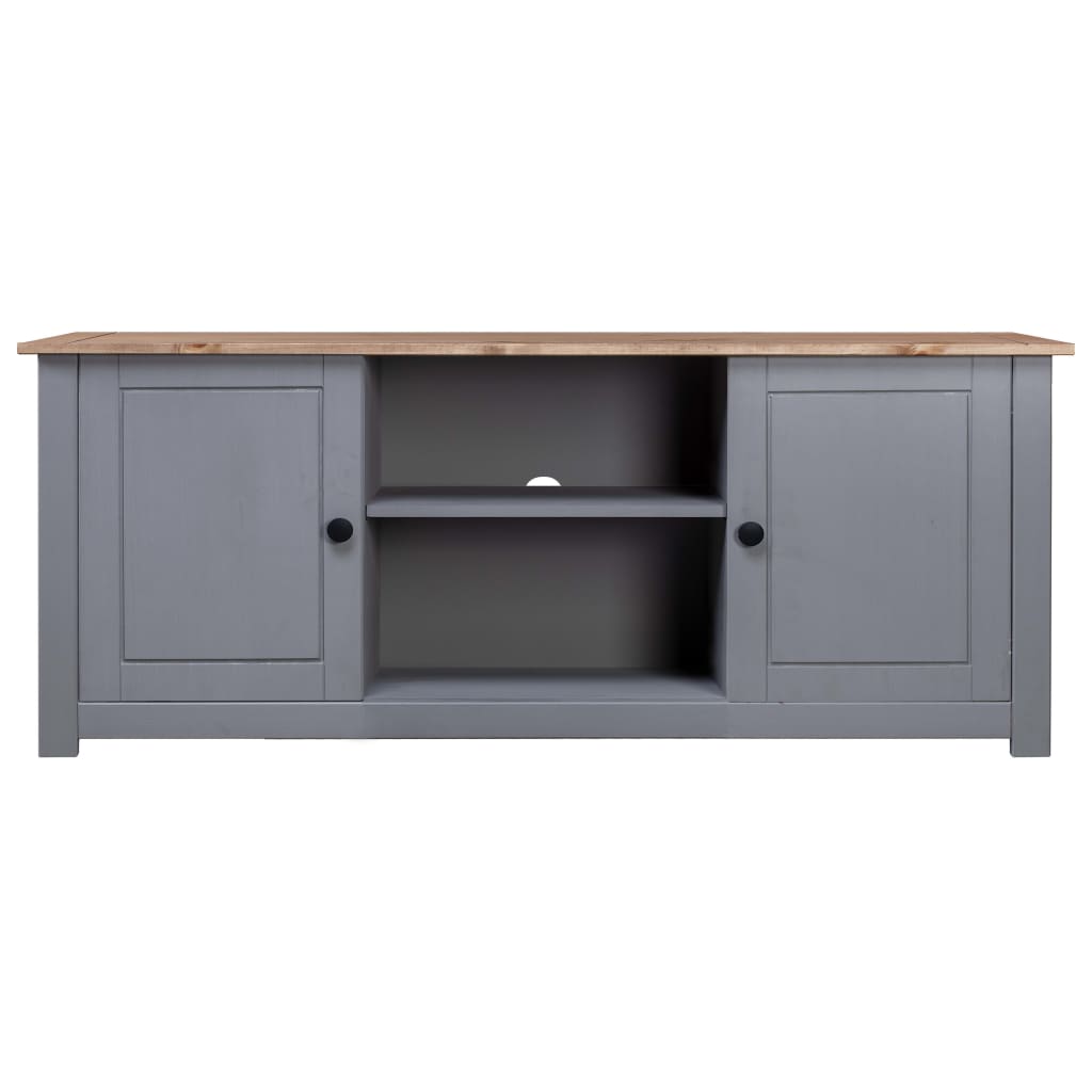 vidaXL TV Stand TV Console Sideboard TV Unit Solid Pine Wood Panama Range-5