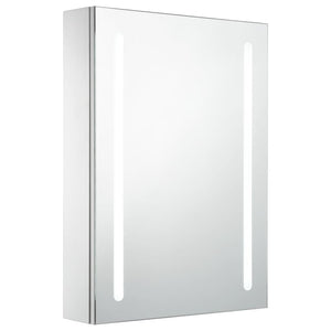 vidaXL Bathroom Cabinet Mirrored Bathroom Vanity Wall Mounted Medicine Cabinet-28