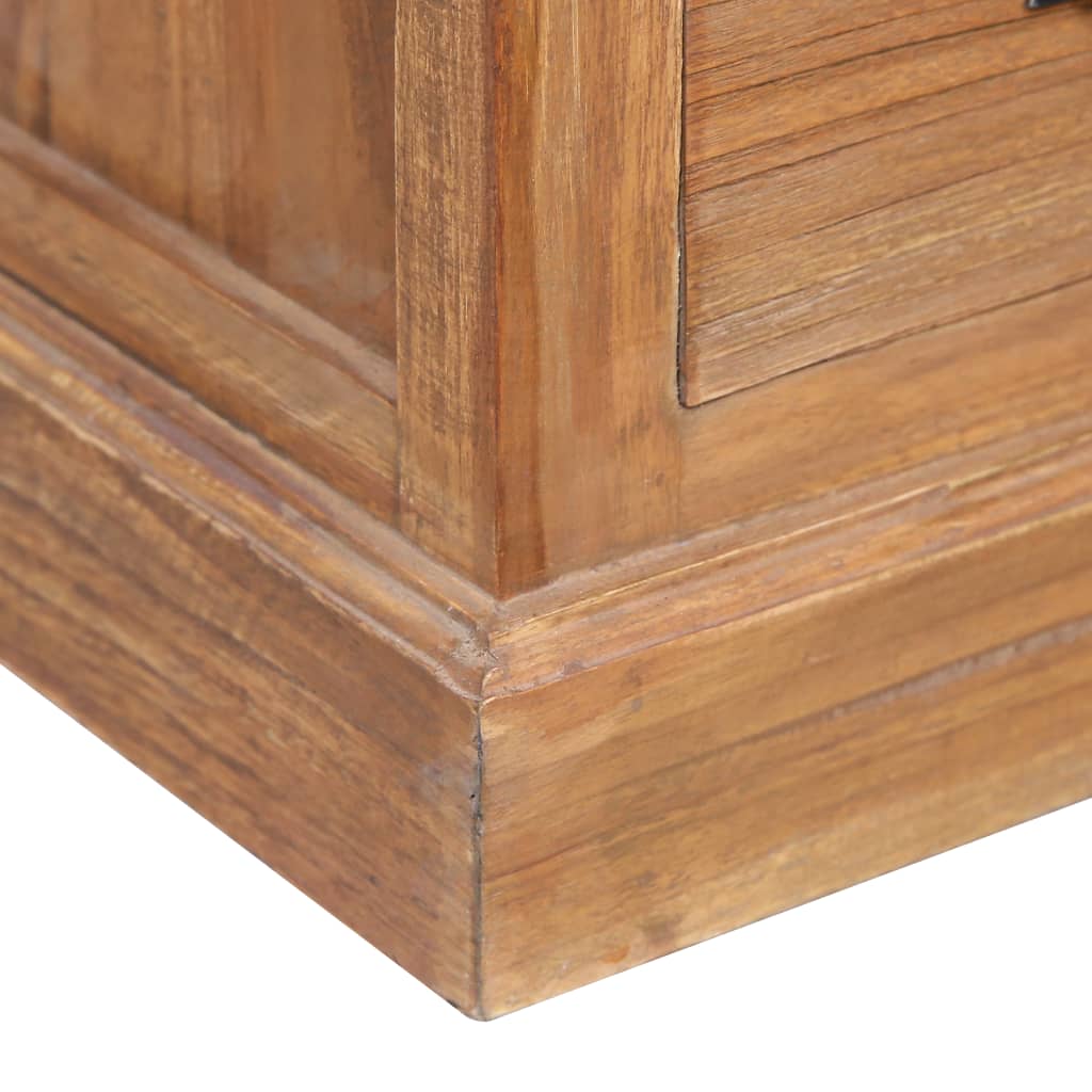 vidaXL Side Cabinet 23.6"x11.8"x23.6" Solid Teak-6