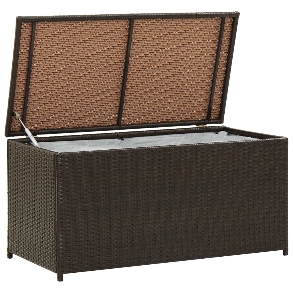 vidaXL Outdoor Storage Deck Box Chest Cabinet for Patio Cushions Garden Tools-14