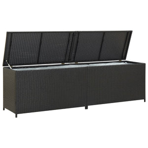 vidaXL Outdoor Storage Deck Box Chest Cabinet for Patio Cushions Garden Tools-16