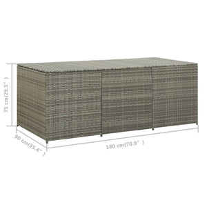 vidaXL Outdoor Storage Deck Box Chest Cabinet for Patio Cushions Garden Tools-2